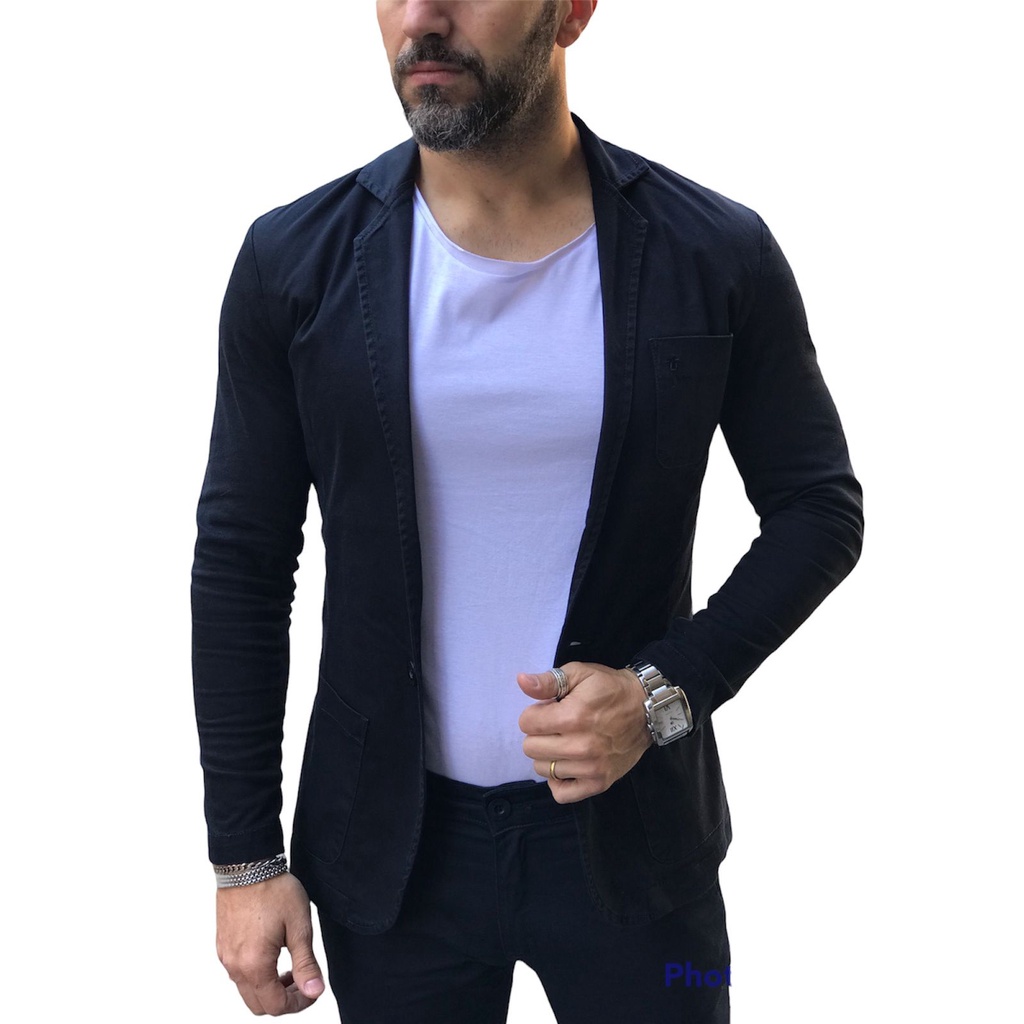 Zip off clearance blazer masculino