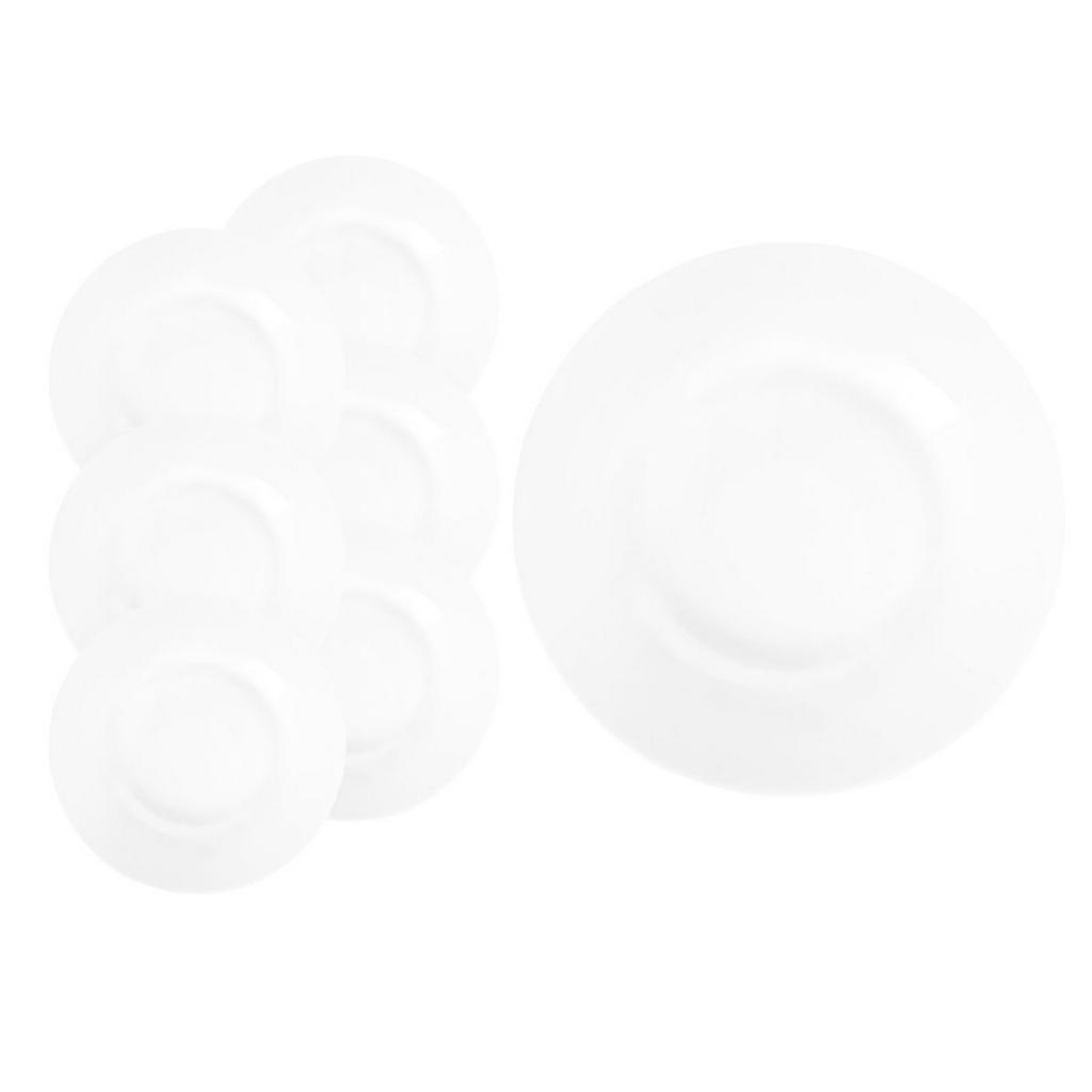 Conjunto 6 Pratos Opaline Menu Fundo 23cm Refeição Duralex | Shopee Brasil