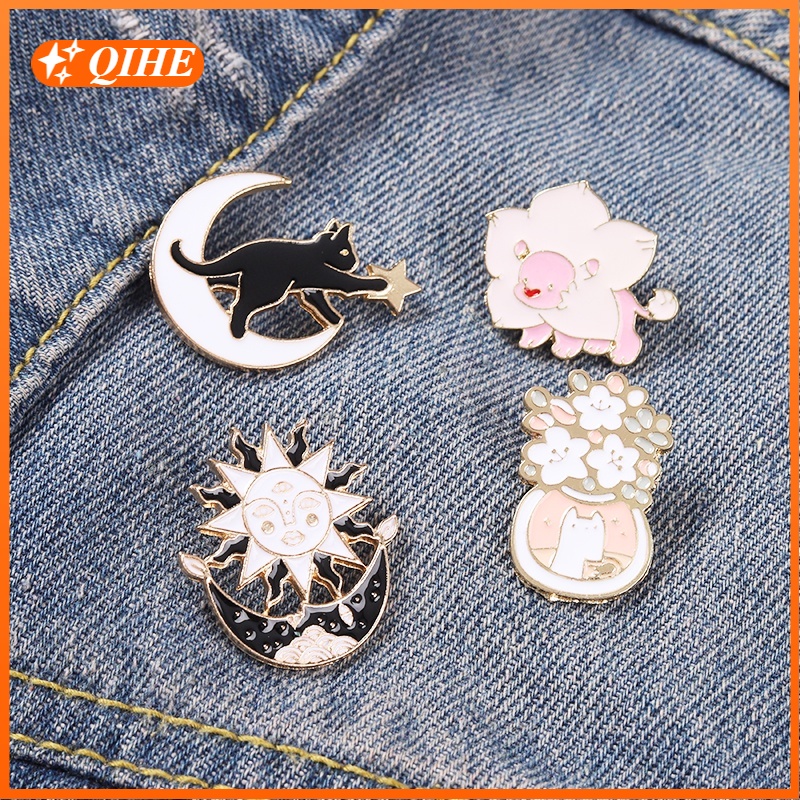 Omori Game Pin Badge Cute Hat Pins Broche Engraçado Presente para