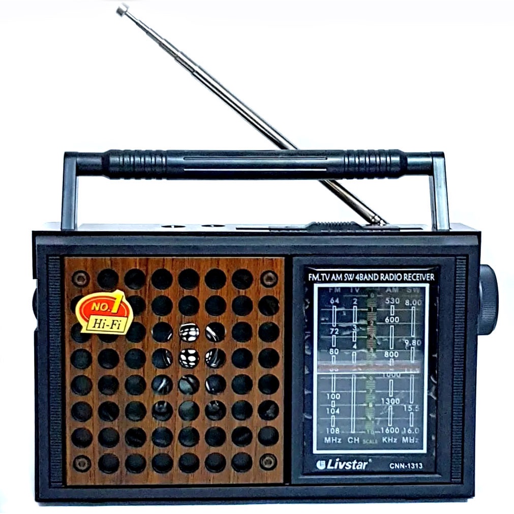 Rádio Livstar Retro - Cnn 1313 Entrada - Am/fm/tv/sw Bivolt
