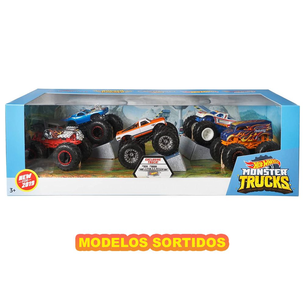 Carrinho Hot Wheels Monster Truck Sortido