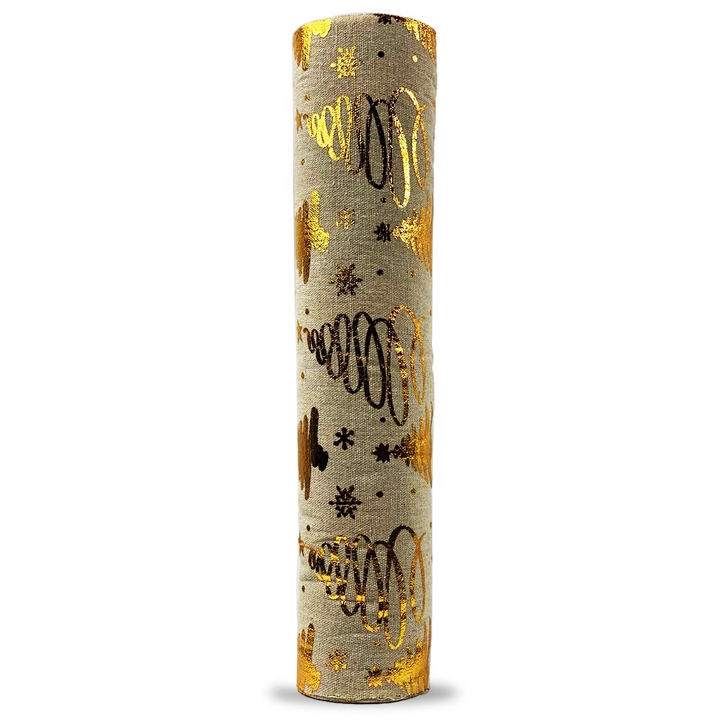 Pano De Mesa Enfeite Natalino Caminho Trilha Natal Estampada Decoracao Natal