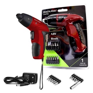 Parafusadeira 4,8v 11pçs Ho031 Multilaser