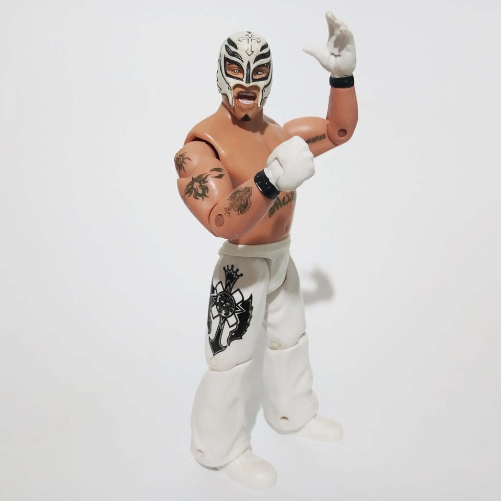 Boneco Rey Mysterio WWE Luta Livre Com Cinturão Na Caixa