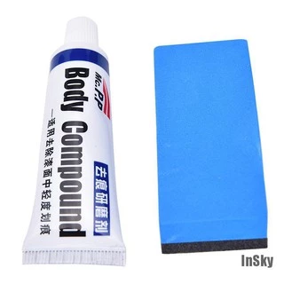 Pasta Composto Corpo Para Reparação Arranhões E Arranhões No Carro Carroçaria / Kit De Reparo E Reparo