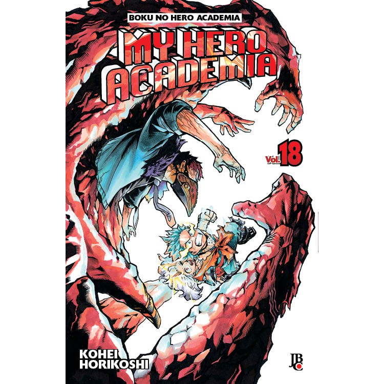 Mangá My Hero Academia Boku No Hero Volume 18 Novo Lacrado | Shopee Brasil