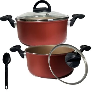 Kit 2 Panelas Panela Plus Tamanho Nº 20 E 18 Antiaderente em Oferta na Shopee