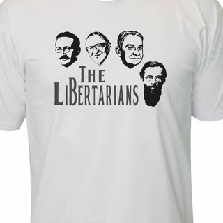Camiseta The Libertarians direita mises austrians