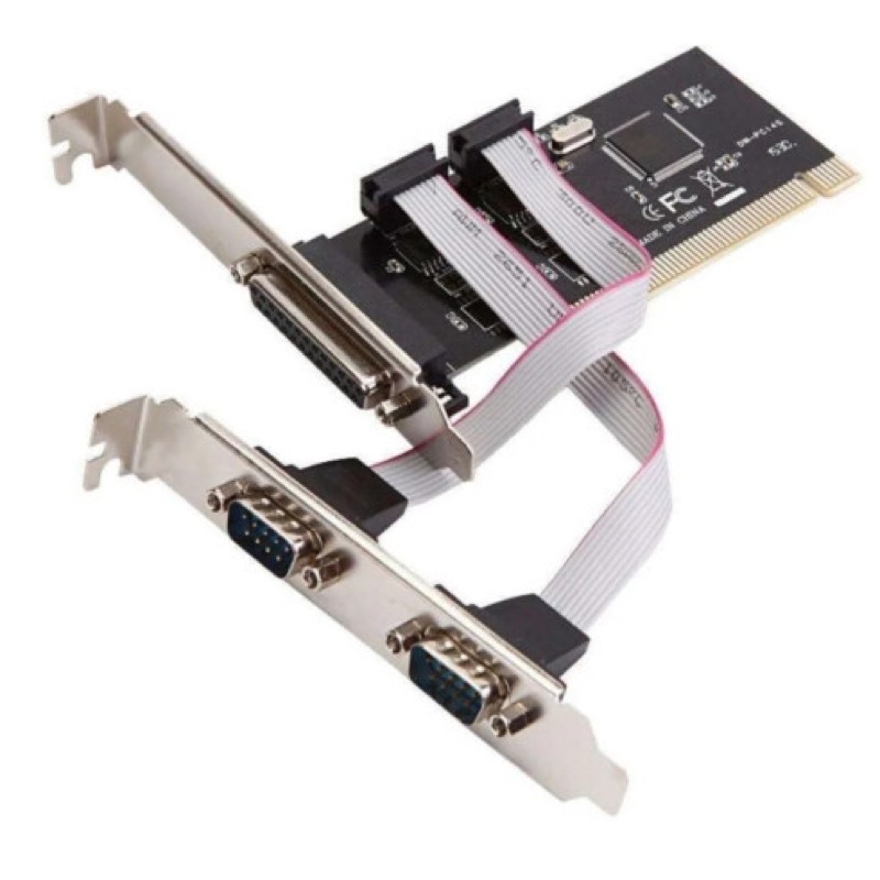 Placa PCI Multiserial Port 2 Serial 1 Paralelo | Shopee Brasil