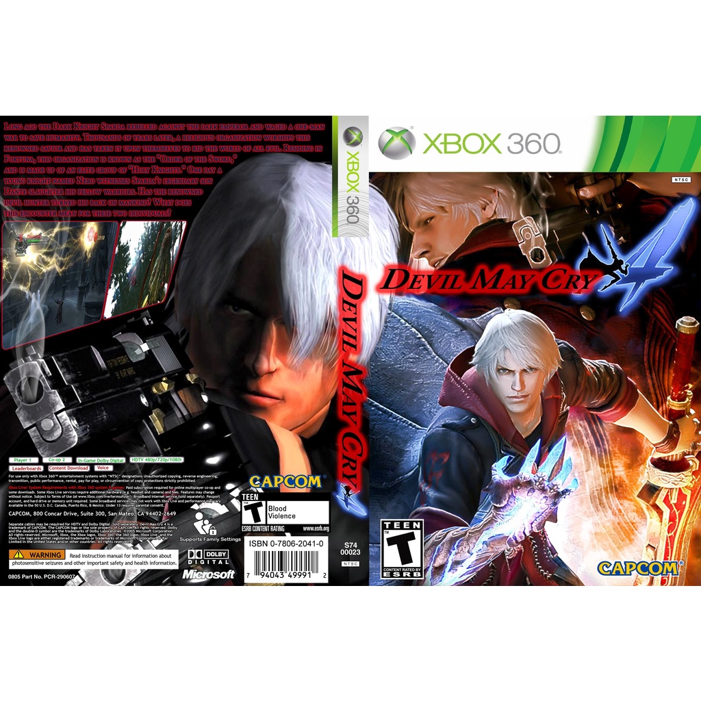 Jogo Seminovo DMC Devil May Cry Xbox 360 - Game Shark Store
