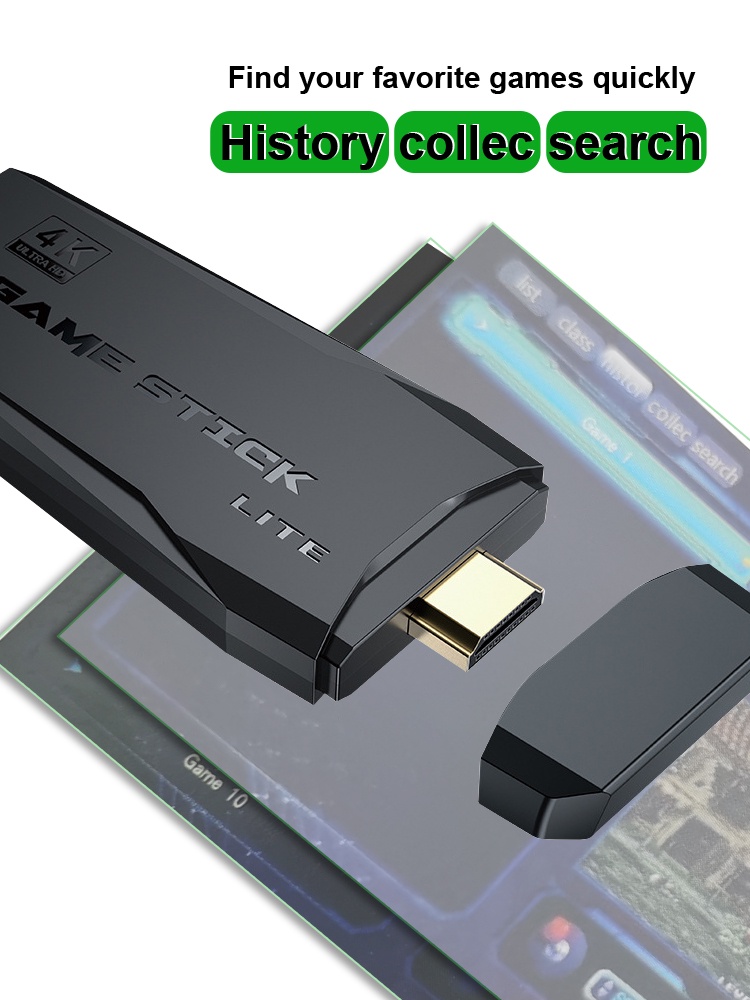 Vídeo Game HDMI Portátil Retro PS1/FC/GBA com 10.000 Jogos - ShopVT