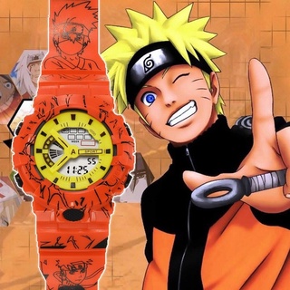 G shock Relógio Naruto Choque Uchiha Sasuke Dos Desenhos Animados Anime LED  Eletrônico Digital Watch Moda Lazer Sports À Prova D'água Presente  Periféricas