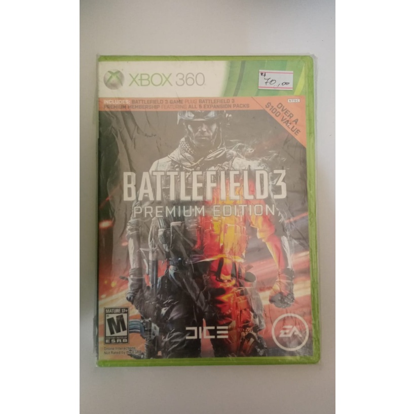 Kit 2 Jogos GTA V + Battlefield 3 Xbox 360 Mídia Digital Original