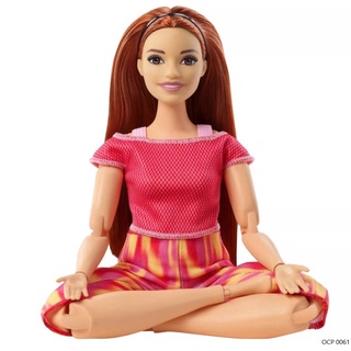 Boneca Barbie Feita para Mexer Yoga Loira FTG81 - Mattel