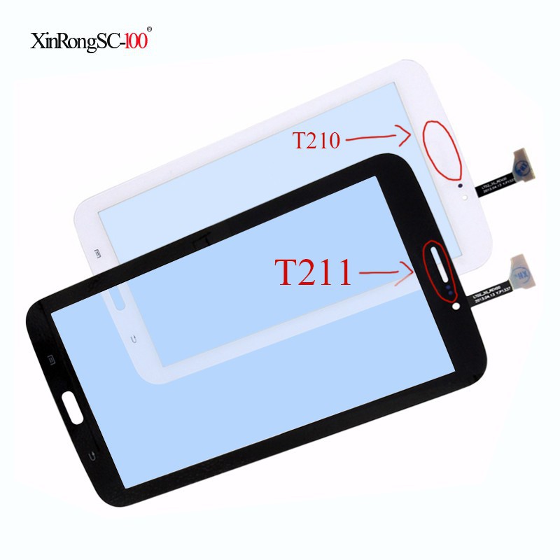 Tela Touch Screen Tablet Samsung Tab 3 Lite Sm T211 T210 envio imediato SM-T211 SM-T210