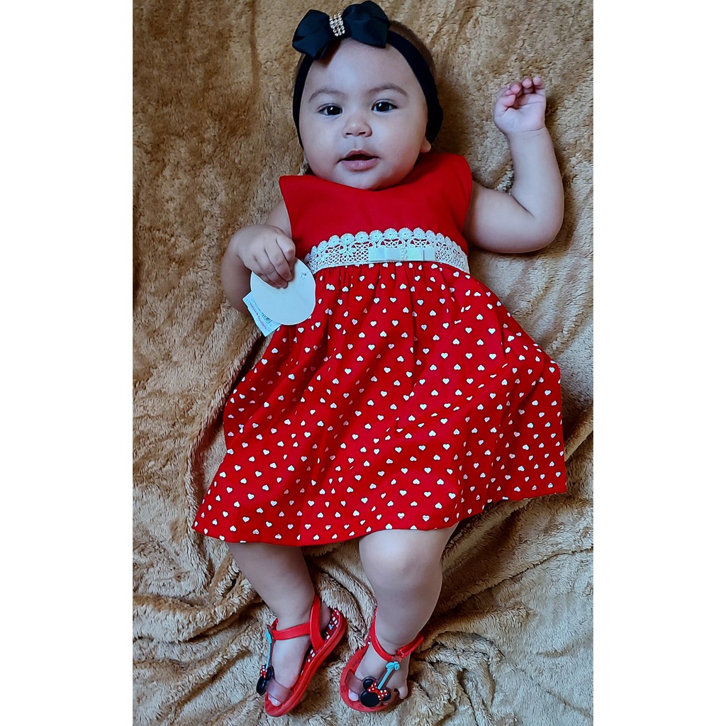 Vestido para store bebe 6 meses