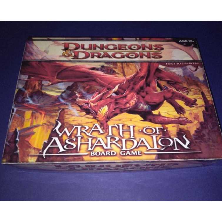 Dungeons & Dragons: Wrath of Ashardalon Board Game - jogo de tabuleiro em portugues