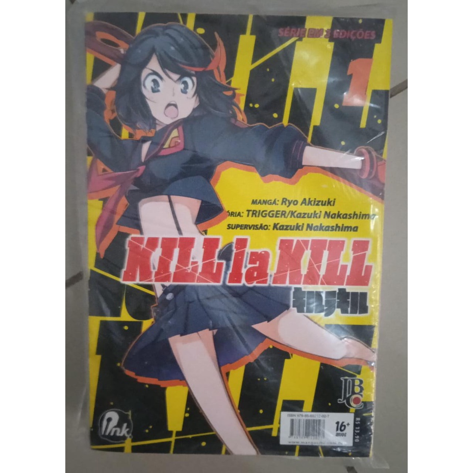 Kill La Kill - 3 Volumes | Shopee Brasil