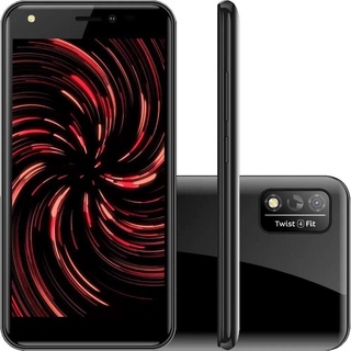 Smartphone Twist 4 Fit S509N 32 GB Dual Chip 5 Polegadas 3G Android 10 Quad Core Positivo
