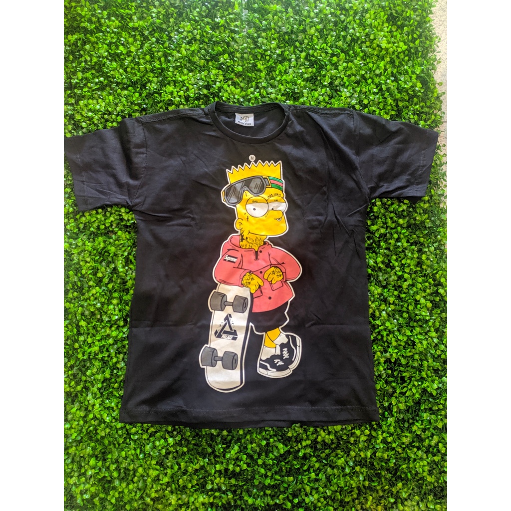 Camisa Bart Simpsons Camiseta Familia Simpsons Shopee Brasil 0588