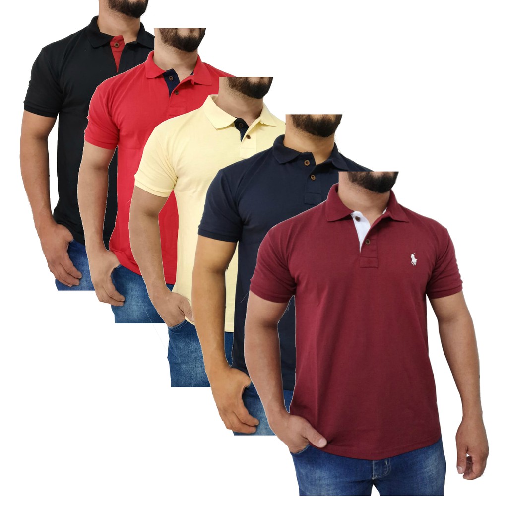 Camisa Polo Masculina com Bolso em Promoção | Sigosta