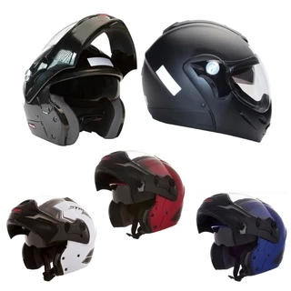 Capacete Moto Mixs Captiva Street Rider Vermelho Azul Branco Preto Brilhante ou Fosco Viseira Interna Fumê Articulado Escamoteável Robocop Motoqueiro Motoboy Motociclista Unissex