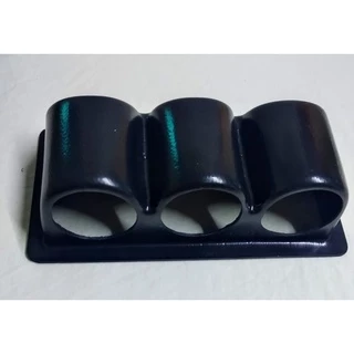 Suporte Universal Copo P/ 3 Instrumentos Manômetro Preto