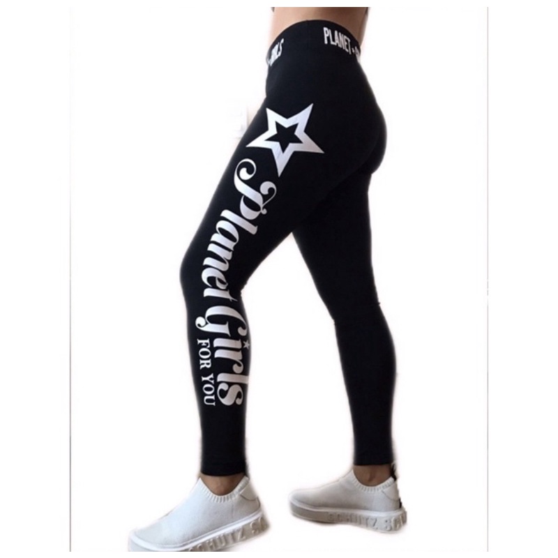 Legging Feminina Calça Academia Fitness Listras nas Laterais