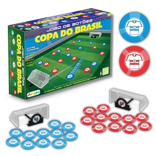 Jogo De Botão Copa Do Brasil Futebol 2 Times Pequeno Infantil Dia