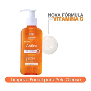 Sabonete Líquido Facial Darrow Actine Gel de Limpeza Vitamina C