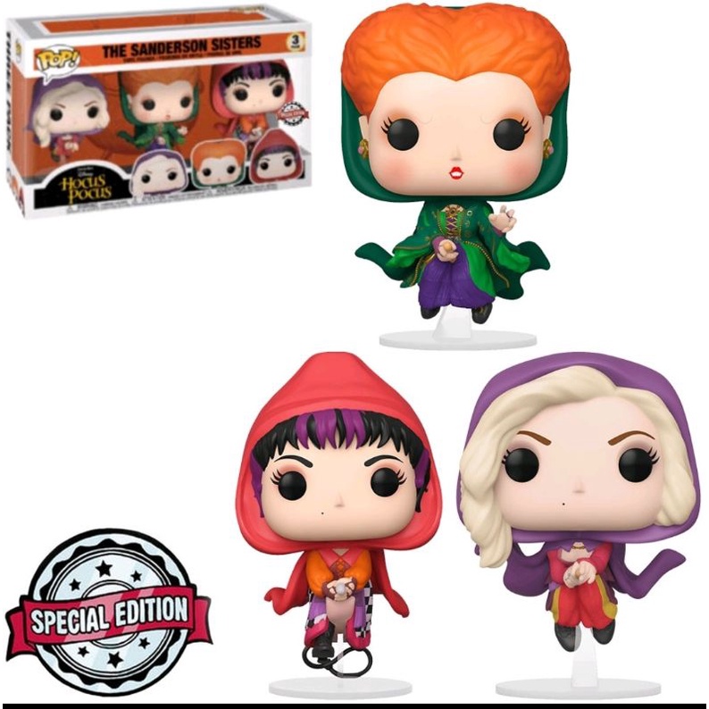 FUNKO POP DISNEY HOCUS POCUS EXCLUSIVE THE SANDERSON SISTERS Shopee Brasil
