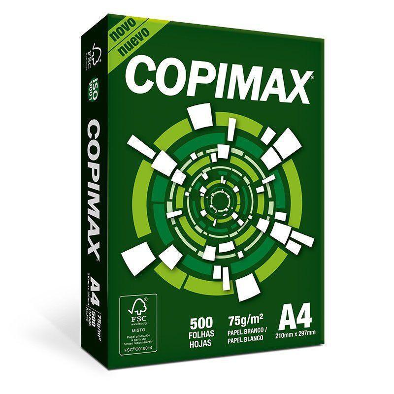 Papel Sulfite A4 Branco 210x297mm 75g 500folhas Copimax Shopee Brasil 6384