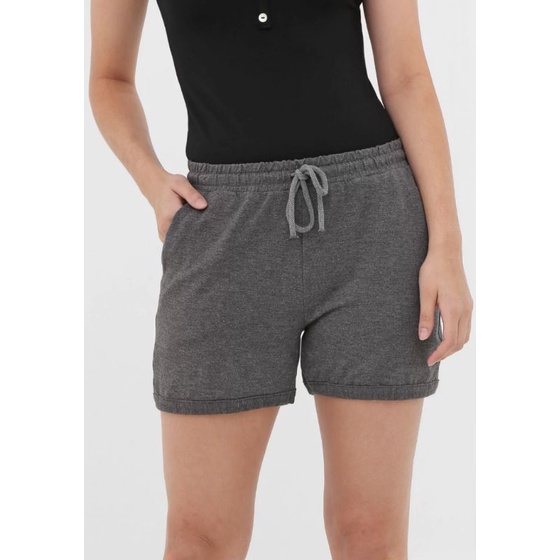 Short Saia Preto Feminino Fitness Academia