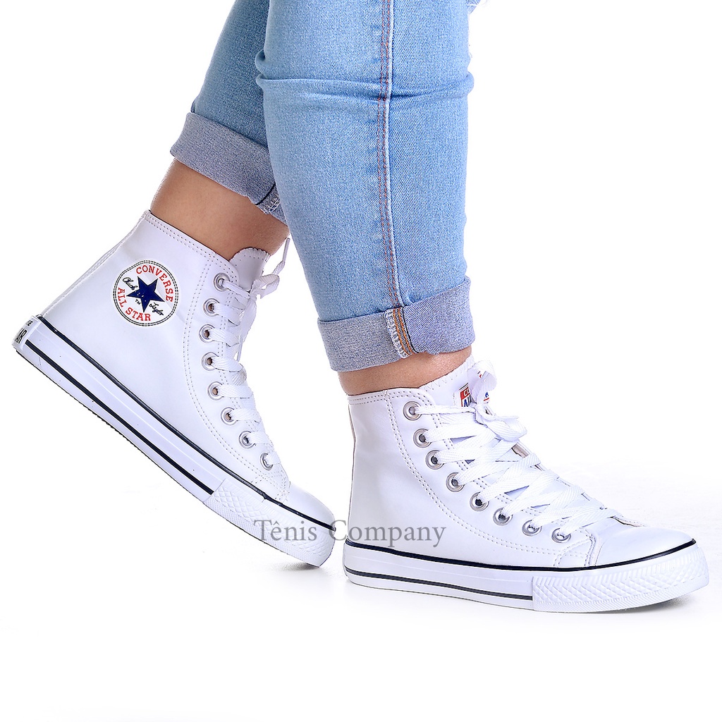 Tênis Converse All Star Cano Alto Branca