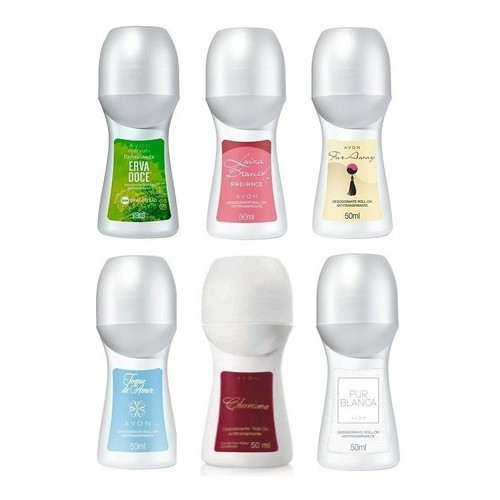 Desodorante roll on feminino 50ml | Avon | Shopee Brasil