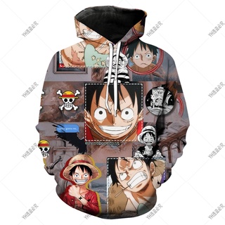 Hot Comics One Piece Luffy Impressão Gráficos Hoodies Das Mulheres