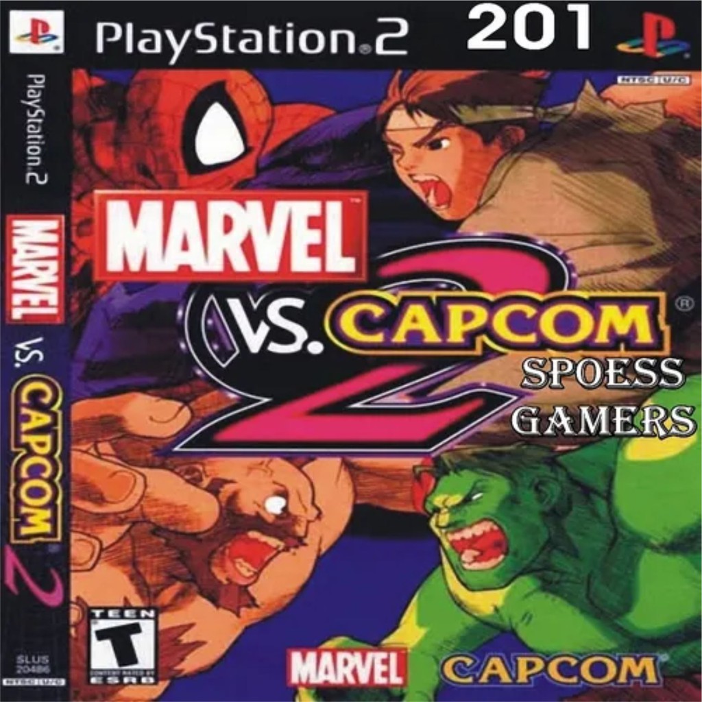 Marvel Vs Capcom 2 New Age Of Heroes Ps2 Patch | Shopee Brasil