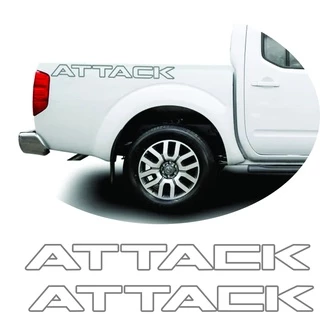 Kit Faixa Frontier Attack Modelo Original Adesivo