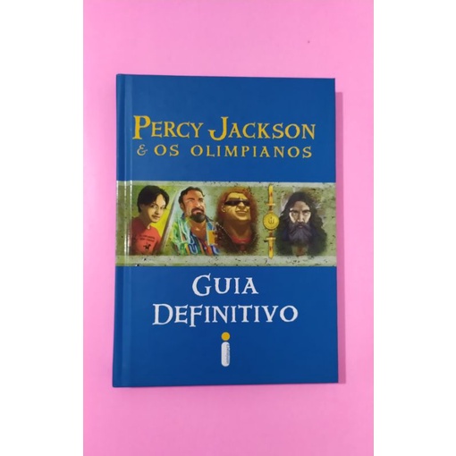 Guia Definitivo Percy Jackson E Os Olimpianos Capa Dura Shopee Brasil