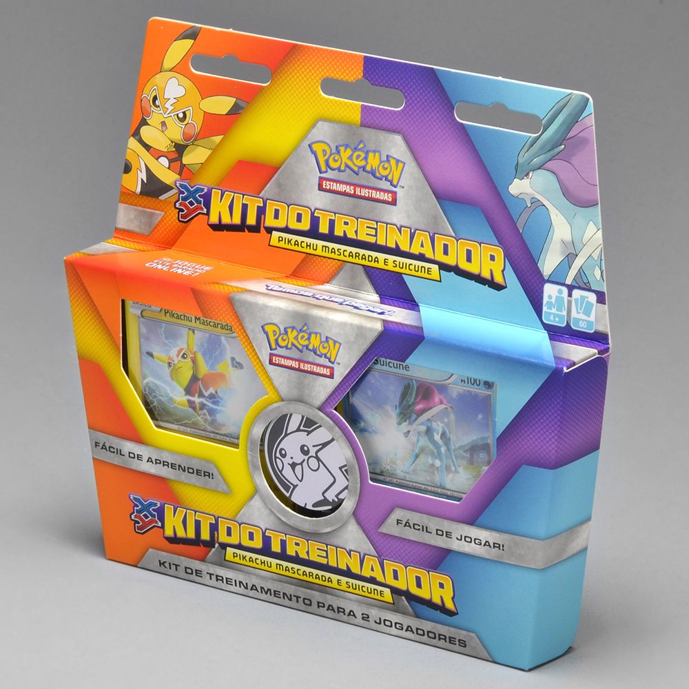 Kit do Treinador – Pikachu Mascarada e Saicune - Flow Games