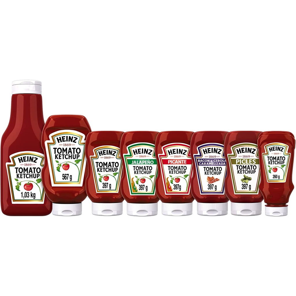 Ketchups Heinz Shopee Brasil