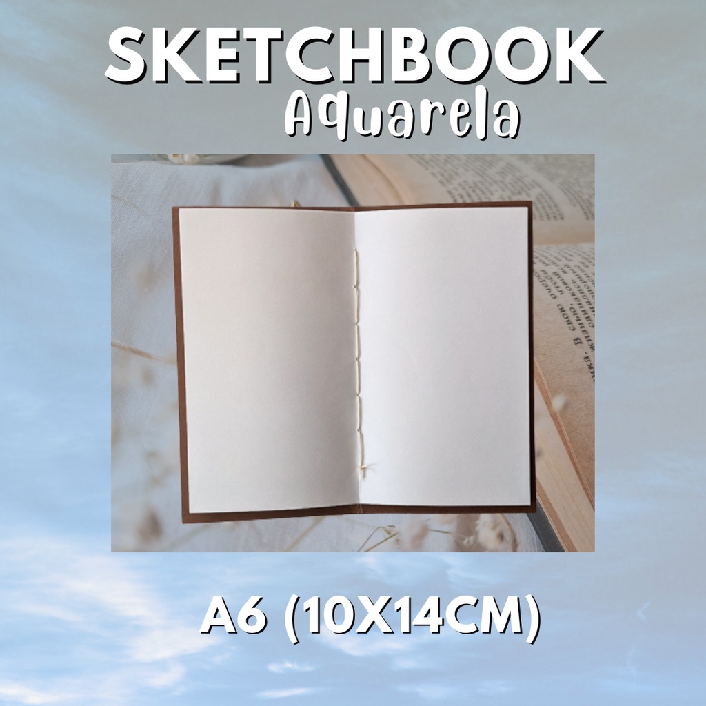 CLAIREFONTAINE Bloco de Desenho Grafbook 360° A6, Branco