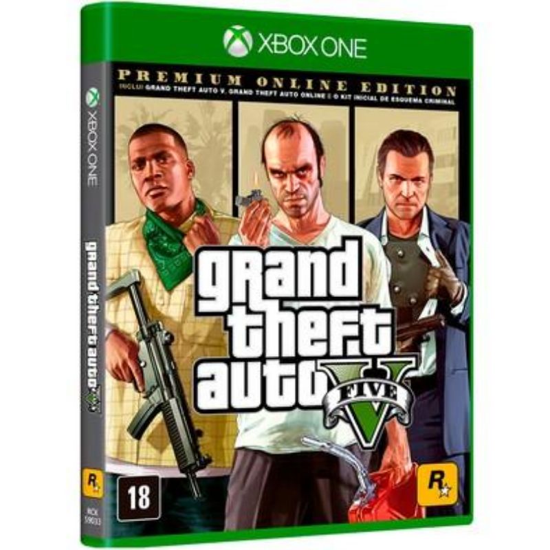 Gta V-grand Theft Auto V Edição Pemium Código 25 Dígitos One