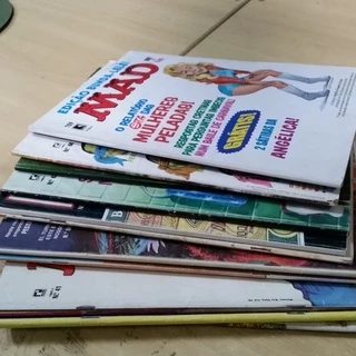 Coleção Revistas MAD antigas Colecionáveis
