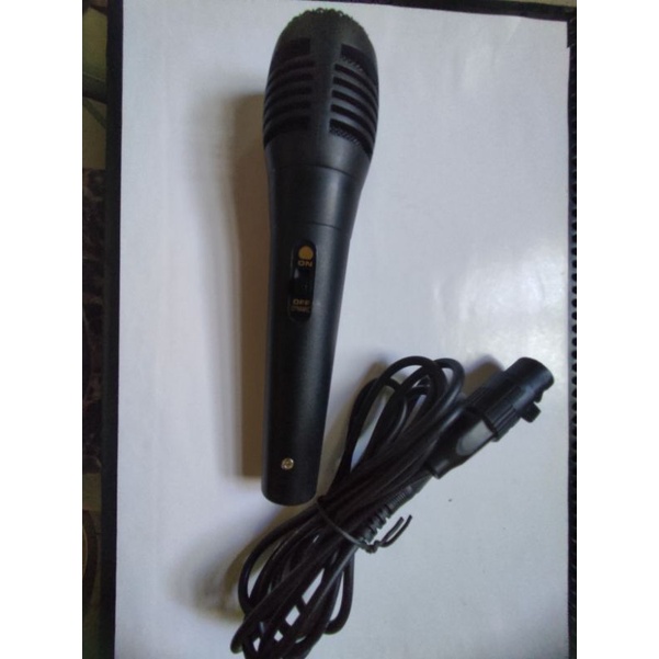 Microfone Dynamic Microphone com fio | Shopee Brasil