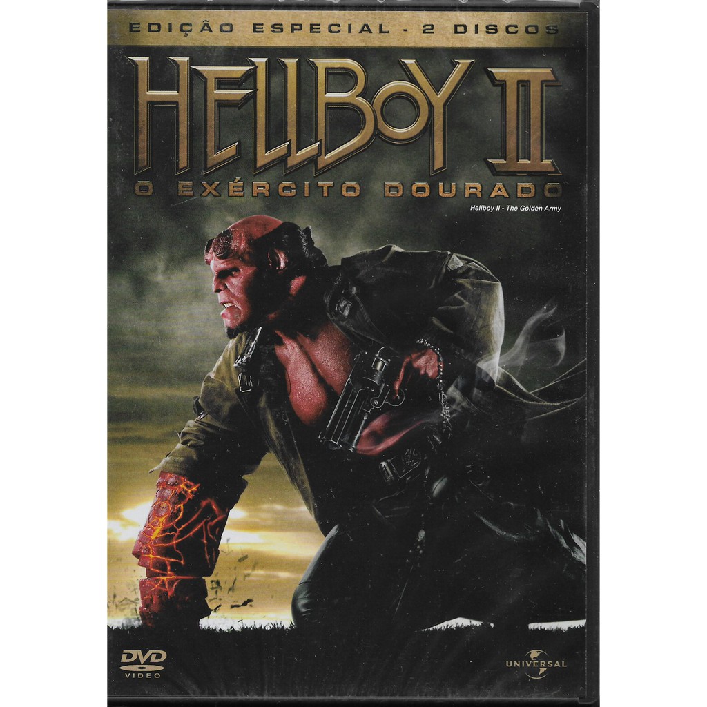 Hellboy 2 - O Exército Dourado - Edição Especial - Box com 2 DVDs ...