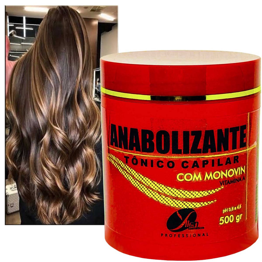 Anabolizante Capilar Crescer Cabelo Mais Rapido Cabelos | Shopee Brasil