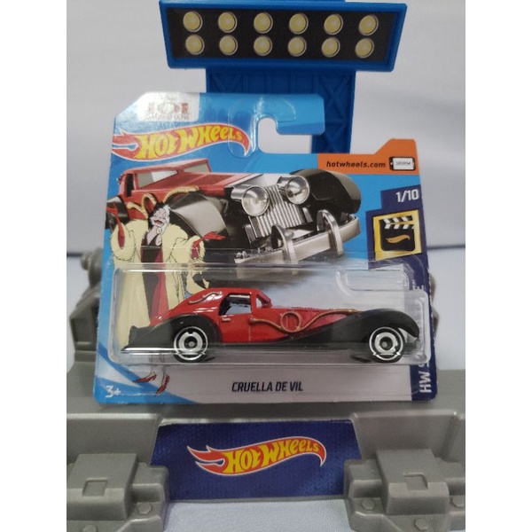 Hot Wheels Cruella de Vil Disney 101 Dalmatas