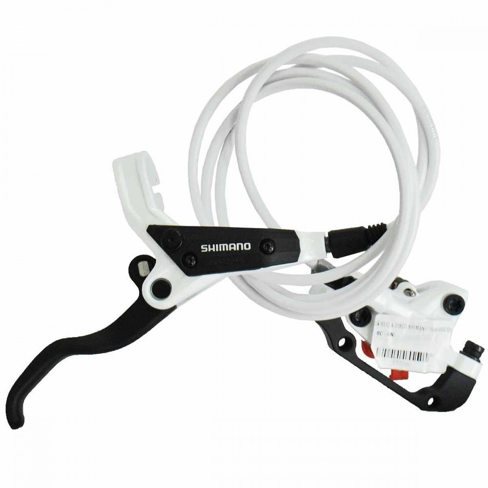 Freio a Disco Hidraulico M446 Branco Shimano | Shopee Brasil