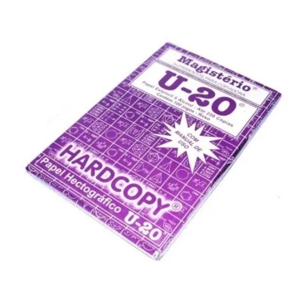 Papel Transfer Tattoo U-20 Roxo Hectográfico - 5 UNIDADES - Magistério - Papel  Transfer e Fita Térmica - Magazine Luiza